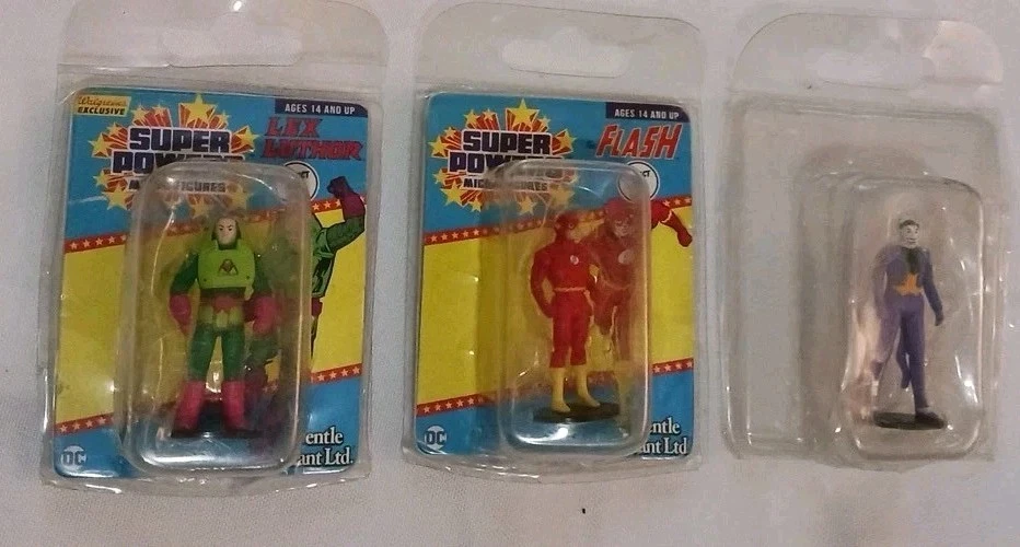 DC Super Powers Micro-Figures Walgreens Exclusive Figures Lot Of 3 Figures Shown - Image 4 of 4