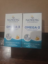 Nordic Naturals Omega-3 690mg Immune Support Softgel - 60 Count. Exp 03/08/2028