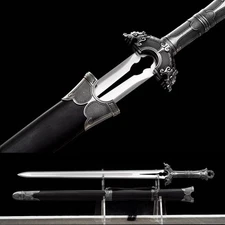 Handmade Chinese Tai Chi Sword Kung Fu Jian Sharp 1095 Carbon Steel Blade Battle