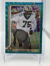 2025 Topps Chrome - Taliese Fuaga #219 Teal Wave /199