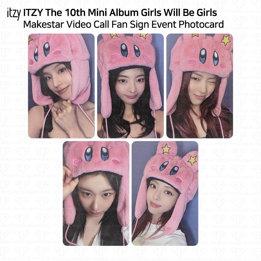 itzy チェリョン GWBG makestar ガチャ当選8枚限定ミニトレカB ITZY 8th Mini Album Born To Be Makestar Photocard Event YEJI