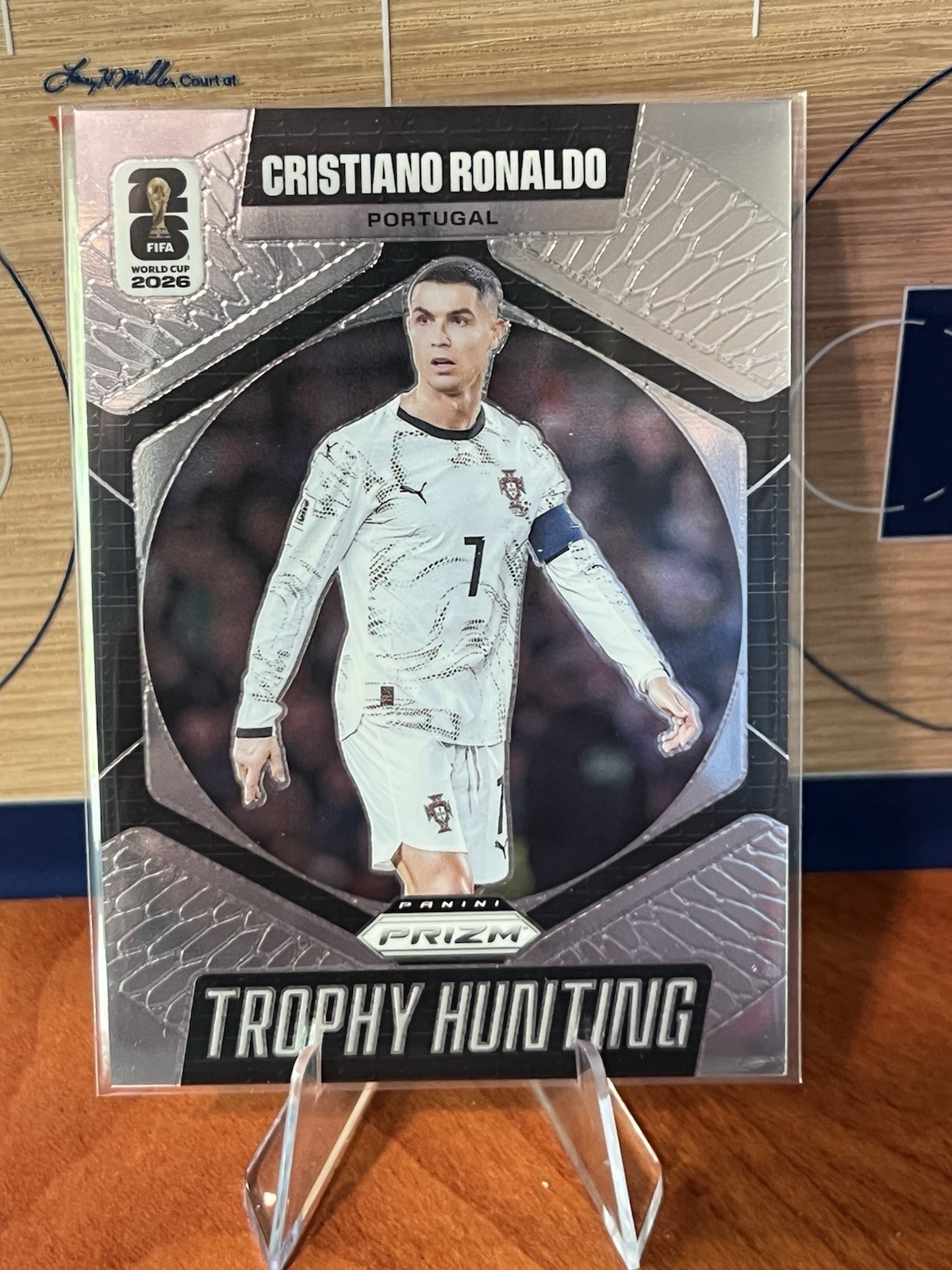 2026 Panini Prizm Fifa World Cup - Trophy Hunting Cristiano Ronaldo #17