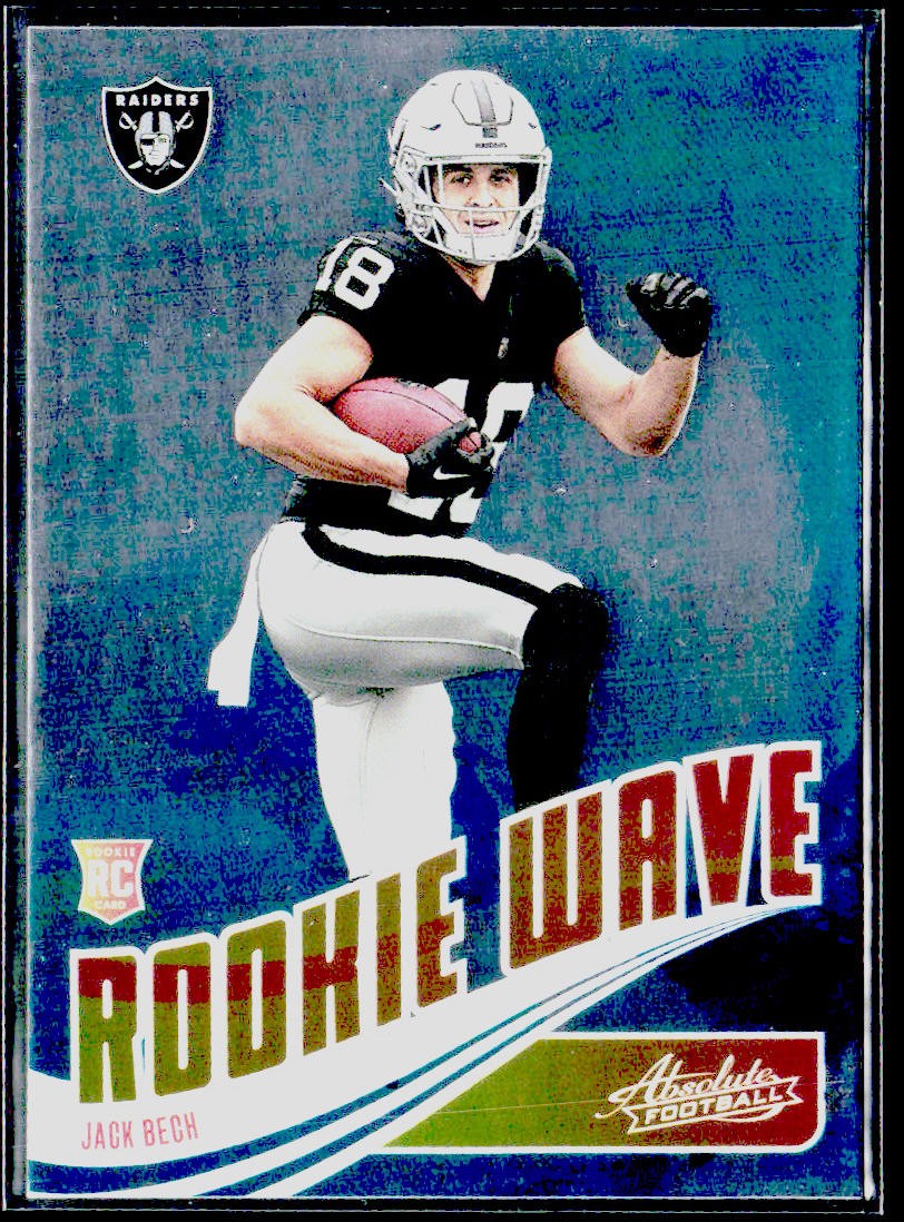 2025 Panini Absolute Football Rookie Wave #RW-JBH Jack Bech | eBay