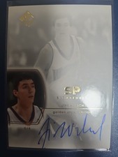 ? JIRI WELSCH 2002-03 UD SP Authentic Rookie AUTO On Card. rookie card picture
