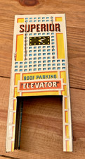 VINTAGE T COHN TIN LITHO SUPERIOR SERVICE STATION STORE FRONT ELEVATOR SHAFT