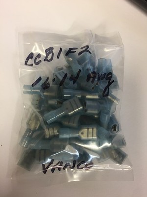 CCB1F2    VANCO 16-14 GA MALE TERMINALS 50  PCS NOS