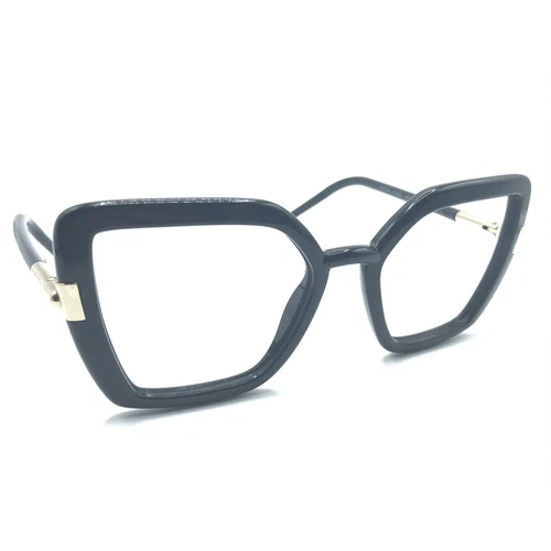 Montures de lunettes de soleil Prada SPR 09W 1AB 0A7 noir uni 54 20 140 Italie créateur