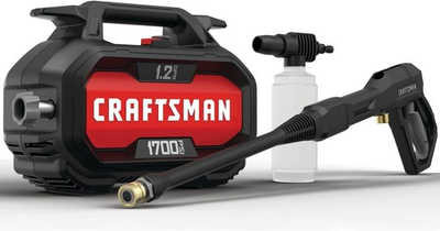 #ad CRAFTSMAN Electric Pressure Washer Cold Water1700 PSI1.2 GPMCorded CMEPW1700 $119.00