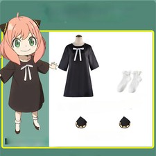Clothes Role Play Anime Spy X Family Anya Forger Cosplay Costume Dresses Uniform