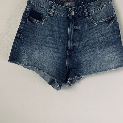 DL1961 Cleo High Rise Denim Frayed 
