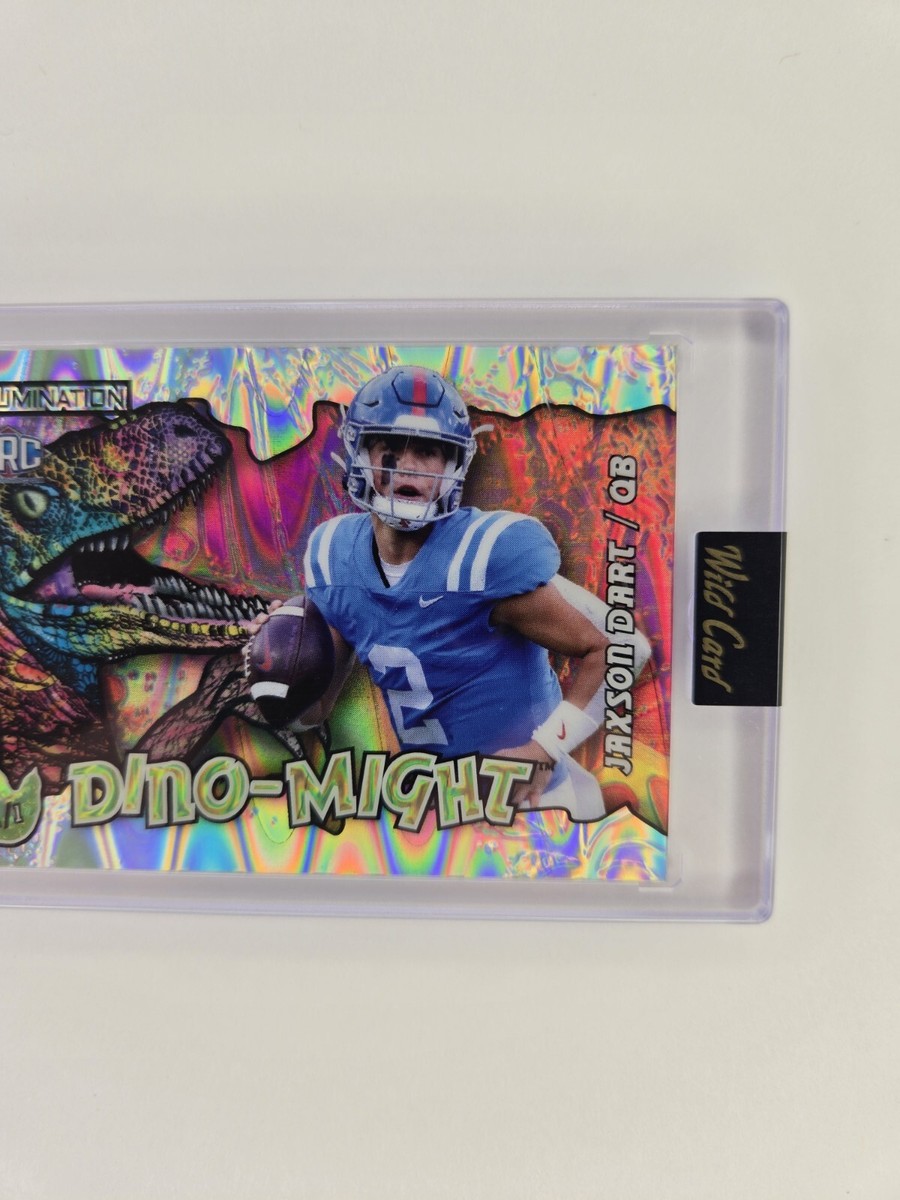 2023 Wild Card Alumination Dino-Might Silver Lava Jaxson Dart 1/1
