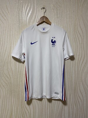 FRANCE 2021 2022 AWAY FOOTBALL SHIRT SOCCER JERSEY NIKE CD0699-100 - Main Image