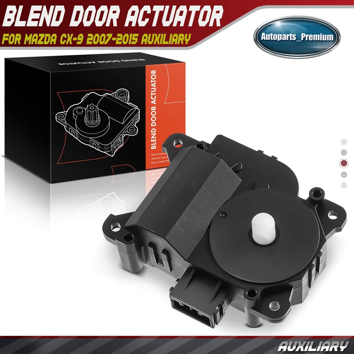 AC Heater Blend Door Actuator Temperature for Mazda CX-9 07-15