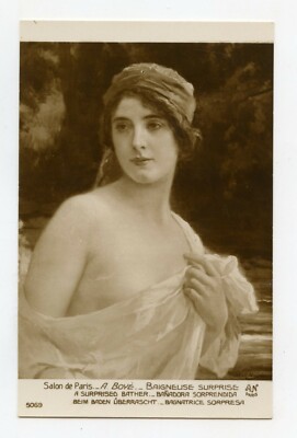 SALON DE PARIS. Art. A Boyé. Überraschungsbad. Charme