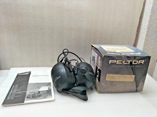PELTOR MT7H79B-04 HEADSET FOR HLO RADIO VHF-AM TRANSRECEIVER FSG5 - Picture 2 of 10
