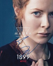 EMILY BEECHAM signed autograph 20x25cm 1899 NETFLIX in person autograph COA