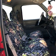 98 - 2001 High Back 6040 Split Bench Camo Seat Cover For Ford Ranger A77