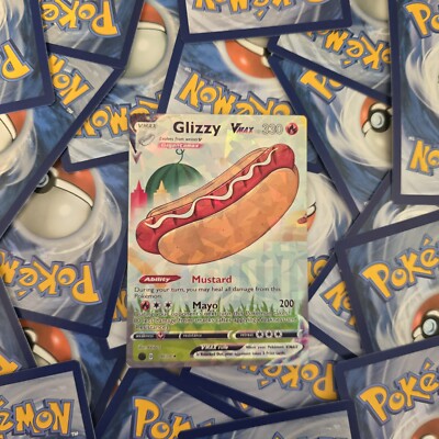 hot dog pokemon card Hottie Hotdog Birthday Card