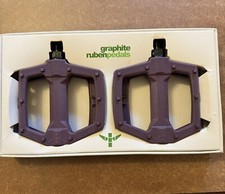 Fly Bikes BMX Graphite Pedals - 9/16" - Purple