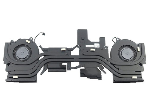 DELL G15 5510 LAPTOP BLACK THERMAL CPU GPU COOLING HEATSINK FAN ASSEMBLY 5YW78