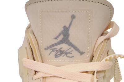 Nike Off White Womens Air Jordan 4 Retro SP Sneakers US 8.5W Nike Off White Womens Air Jordan 4 Retro SP Sneakers US 8.5W