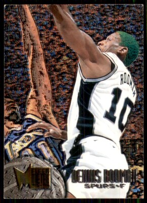 1995-96 Fleer Metal #100 Dennis Rodman San Antonio Spurs