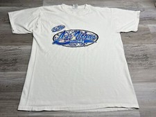 Vintage Faded Graphic T-Shirt Destination Las Vegas Nevada Y2K Souvenir Tee Sz L