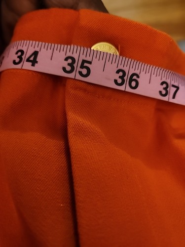 Women’s Lauren Ralph Lauren Petite Orange Straight Leg Ankle Pants, Sz 14P - Picture 9 of 9