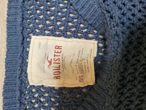 Hollister 100%Cotton Knit Top, size xs/s - Picture 2 of 2
