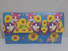 90s Lisa Frank Sunflower Kittens Single Postalette Vtg Cat Flowers Butterflies