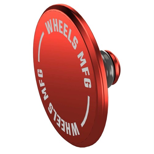 Wheels Mfg STANDARD Thru-Axle Cap Set - Red TREK GIANT KONA ROAD MOUNTAIN GRAVEL - Picture 2 of 2
