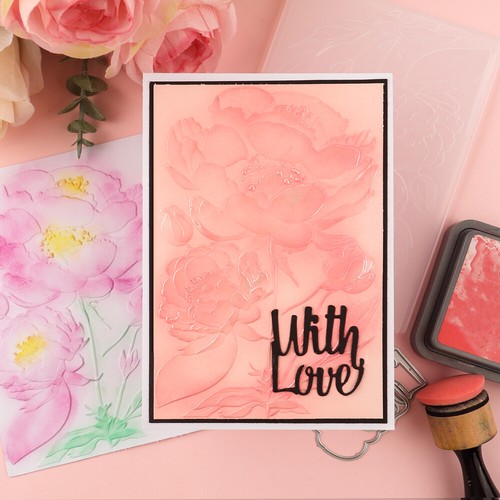 Cartelle goffratura 3D fiori animali stencil fai da te scrapbooking creazione carte artigianali - Foto 7 di 16