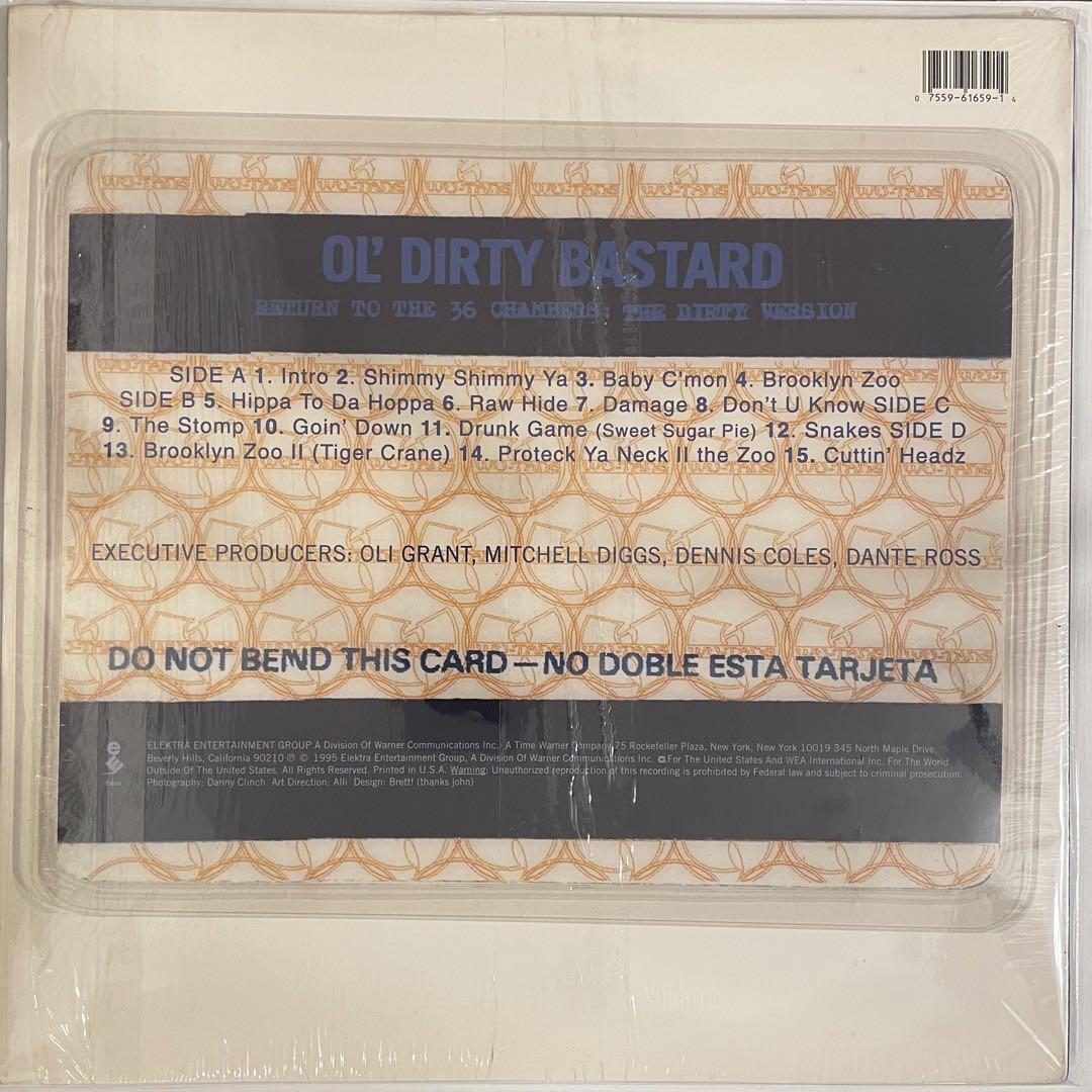 ODB - Return To The 36 Chambers オリジナル2LP