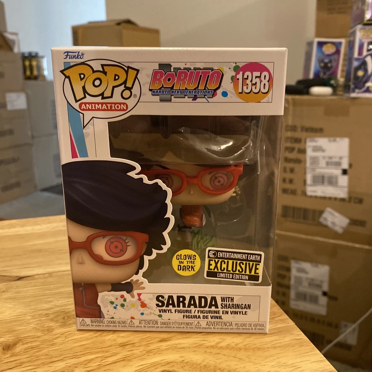 Funko POP! Animation Boruto Collectors Set - Sarada Uchiha