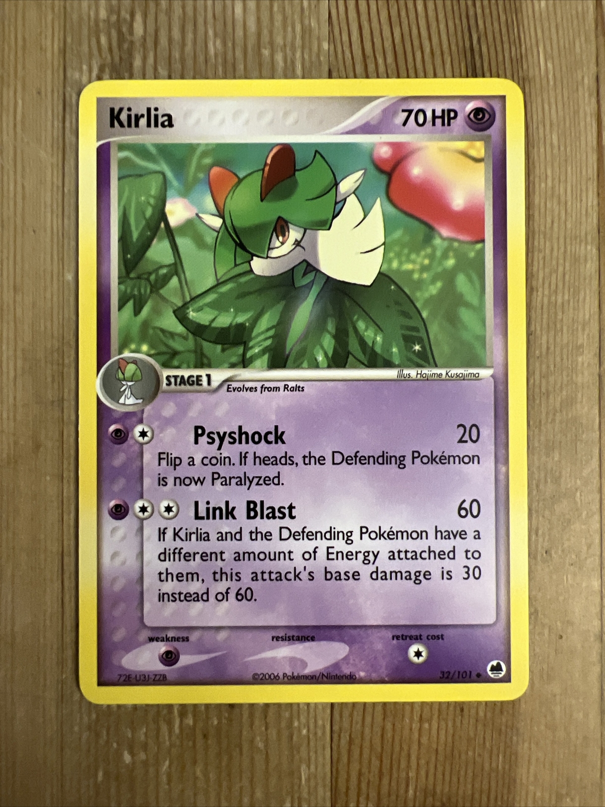 Pokémon TCG Kirlia EX Dragon Frontiers 32/101 Regular Uncommon LP