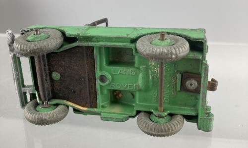 DINKY TOYS #340 LAND ROVER REPAIRED BUMPER IN USED CONDITION *VINTAGE* - Picture 6 of 6