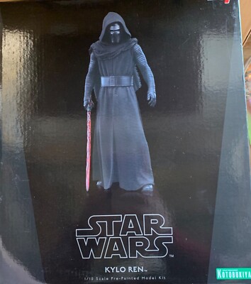 Star Wars Kylo Ren 1/10 Scale Pre-Painted Model Kit - Kotobukiya