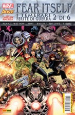 MARVEL WORLD N.10 - FEAR ITSELF: I TEMERARI/FERITE DI GUERRA 2 (m6)