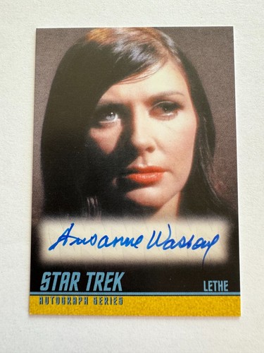 2009 Star Trek The Original Series A225 Susanne Wasson autografo - Foto 1 di 1