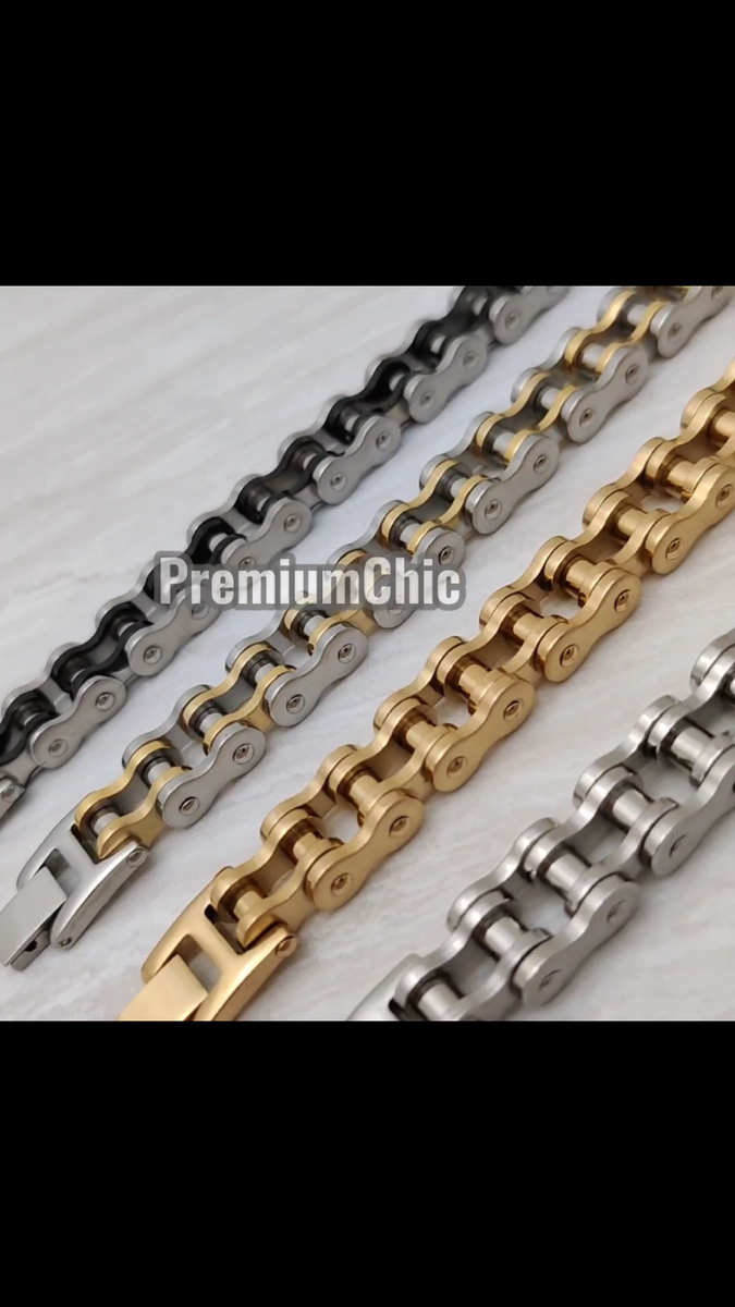 アクセサリー END THE STANDARD BRACELET SC 14k Two-tone Gold Fancy Link 7 inch Bracelet SF2322-7