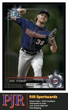 2017 Bowman #BCP52 Kohl Stewart Minnesota Twins Chrome Prospects