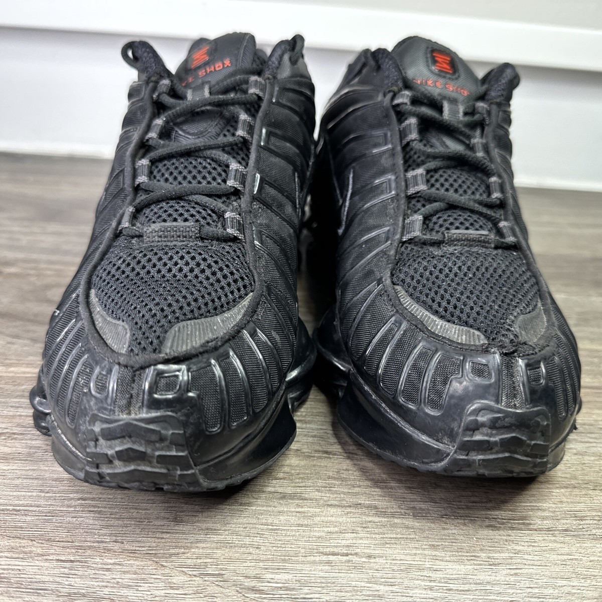 Nike Shox TL Metallic Hematite Men's Size 8 Triple Black Nike Shox TL Metallic Hematite Men's Size 8 Triple Black