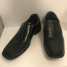 Men's Robert David Black Dress Loafers, Size 11 M