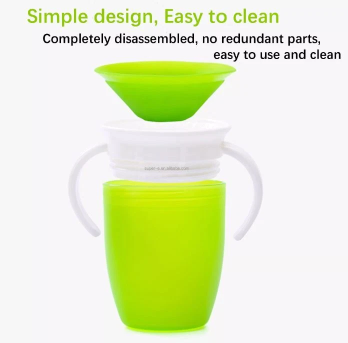 Baby Learning Drinking Cup 360 Degree Non Spill Trainer Water Cup baby 360 cup - Изображение 4 из 4