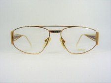 Amor, luxury eyeglasses, Gold plated, Aviator, Pilot, square, frames vintage NOS