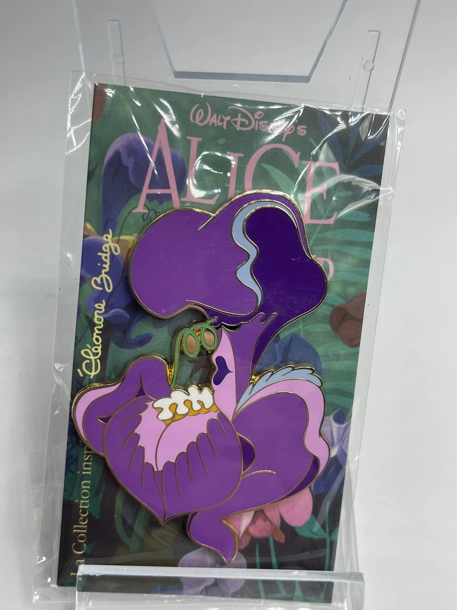 Disney Paris DLP Iris Flower Eleonore Bridge LE 400 Pin Alice in Wonderland