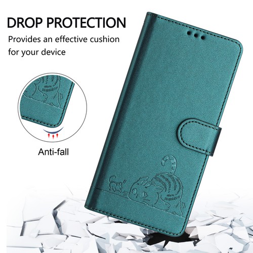 For T-Mobile Revvl 7 Pro Cute Pattern RFID Blocking Slots Crossbody Wallet Case - Picture 42 of 85