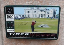 Tiger Woods Collector Series 1 Dozens Nike golf balls in tin GRAND SLAM