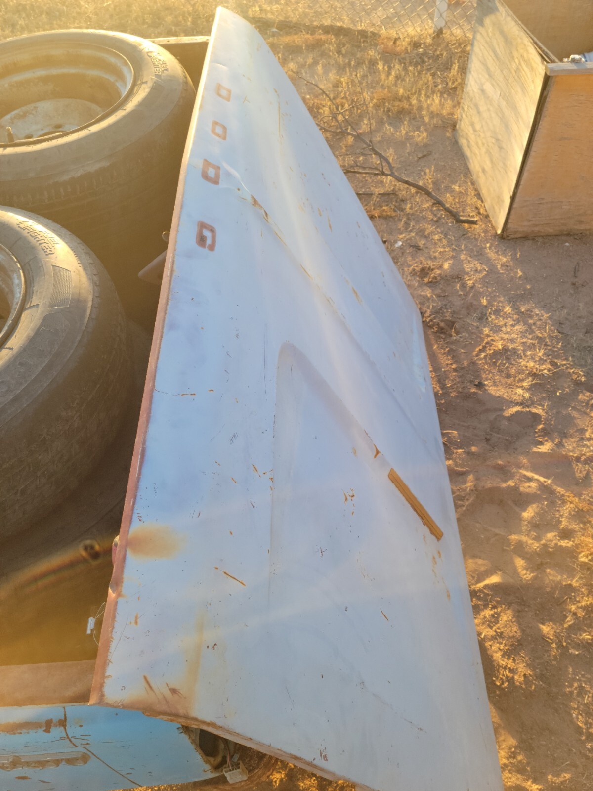7278 Dodge D100 D150 D200 Ramcharger " Bird Bath " Hood eBay
