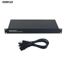 HDMI-compatible to Network 60FPSAudio and Video Live Streaming Encoder w/1U Rack